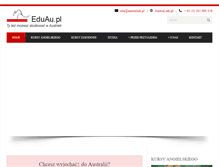 Tablet Screenshot of edu.australink.pl